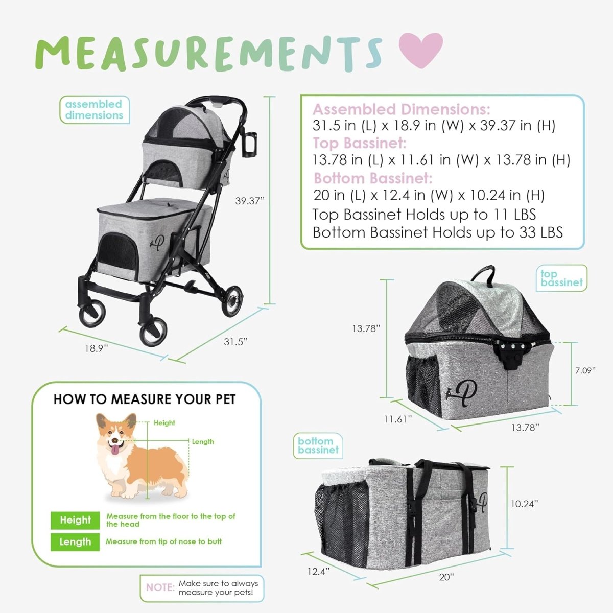Petique Deluxe Double Decker - EachPaw